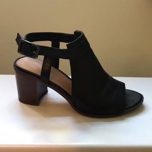 Sexy Black Chunky Heels